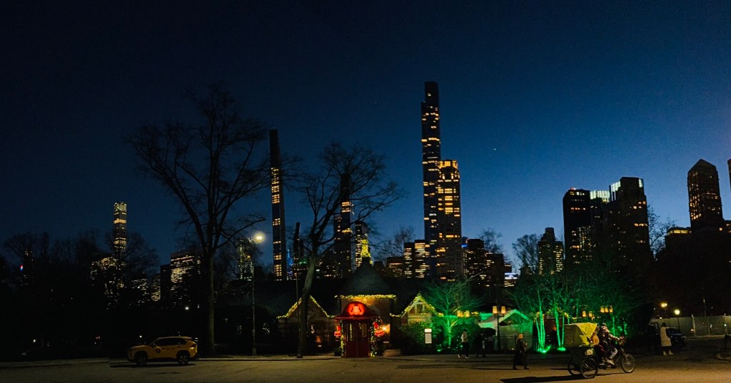 Evening light in Central Park