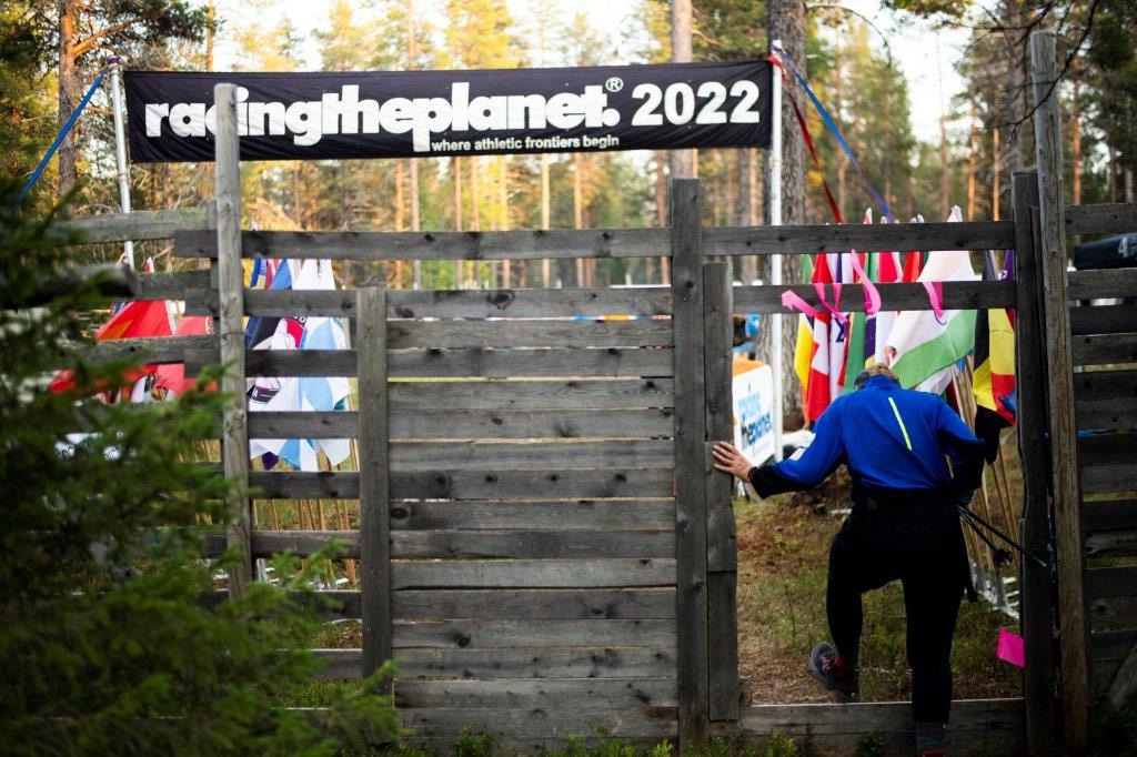 The Lapland landscape during the 2022 race