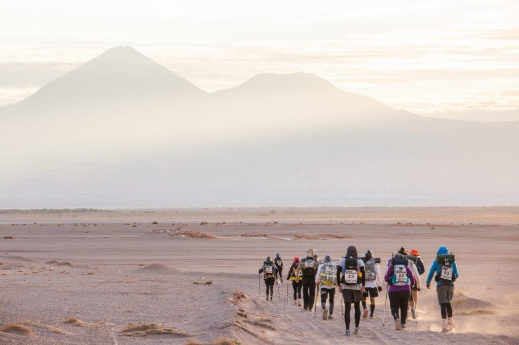 Runners in the Atacama Crossing, 2018