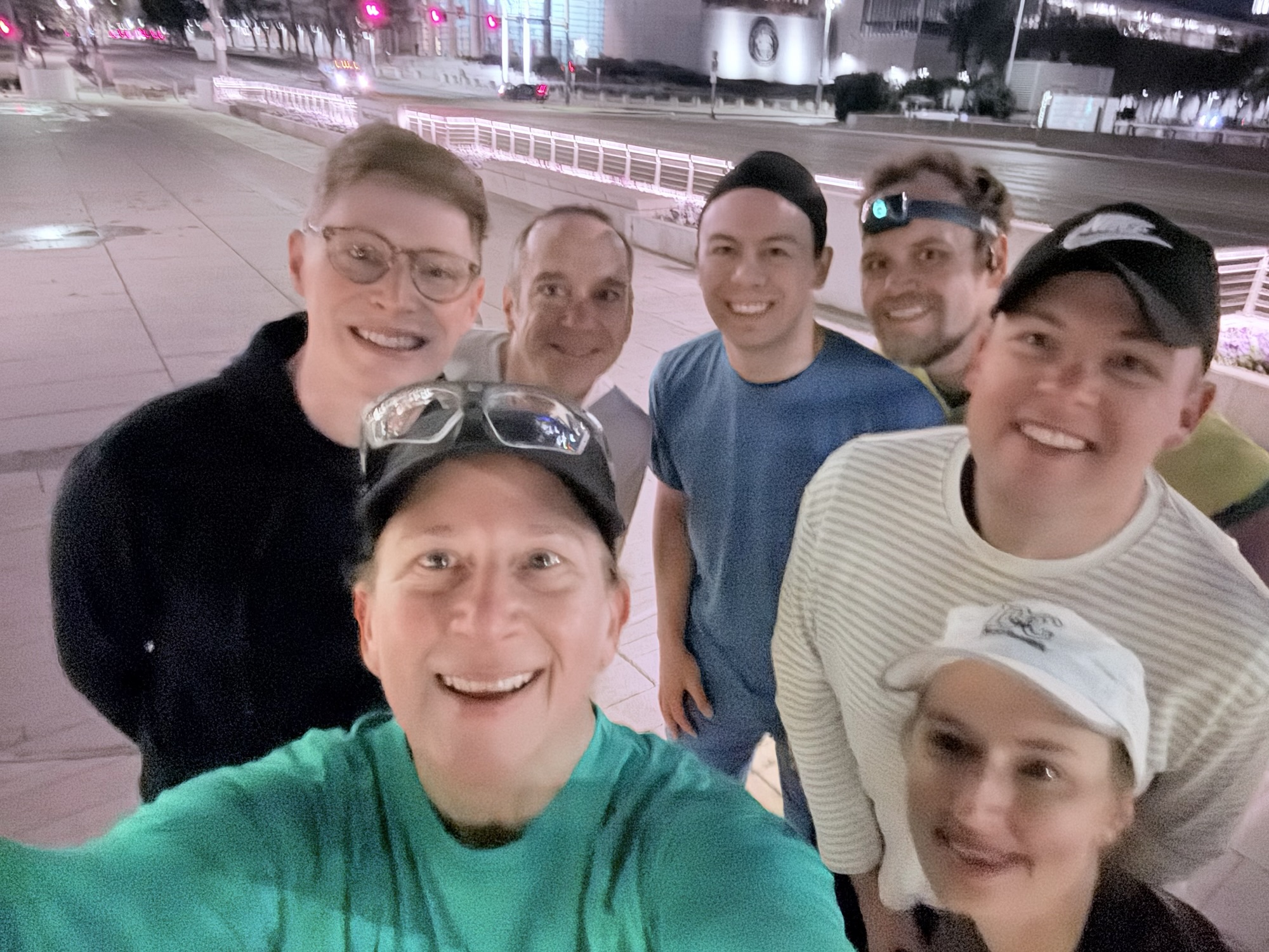 A conference morning run, 2025